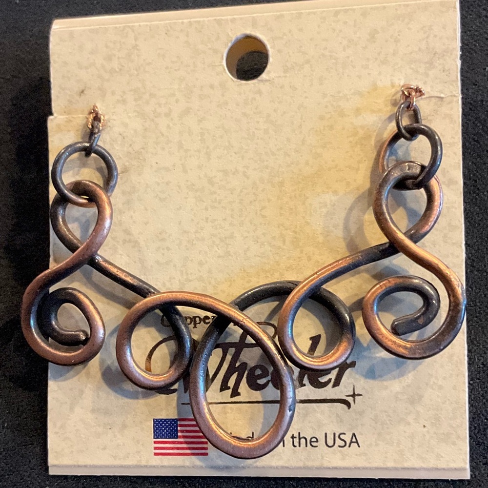 NWT Copper Necklace on 18 Inch Chain